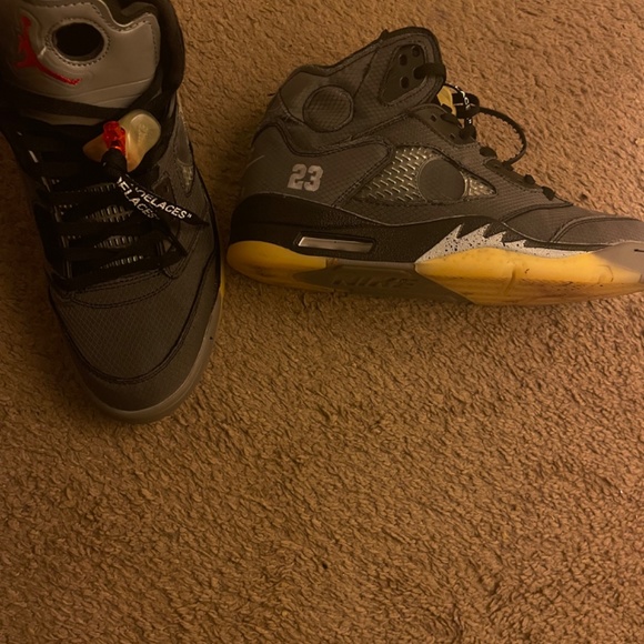 Off white Jordan 5s main image 4
